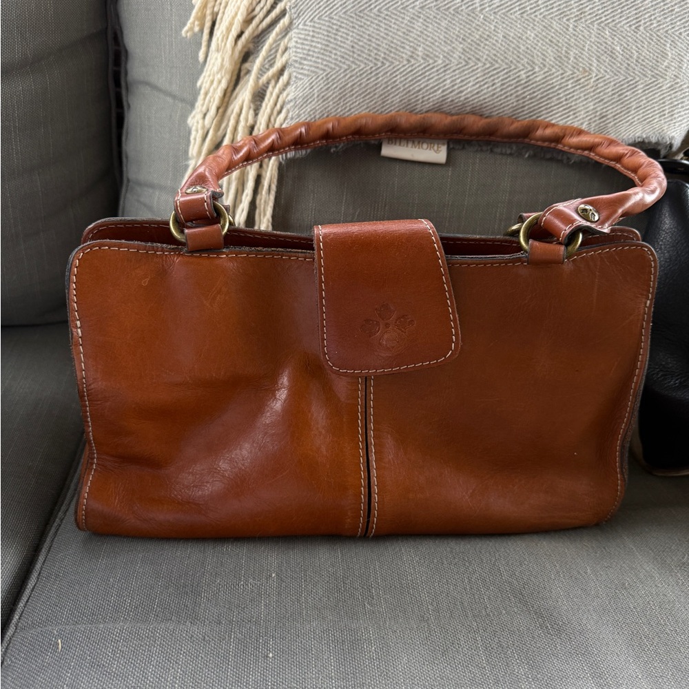 Brown Leather Handbag